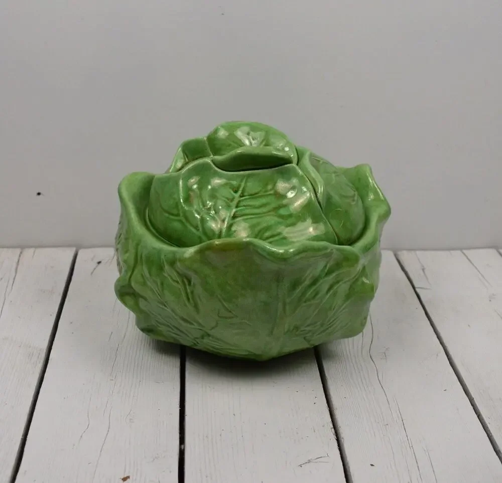 Vintage Holland Mold Cabbage Lidded Tureen